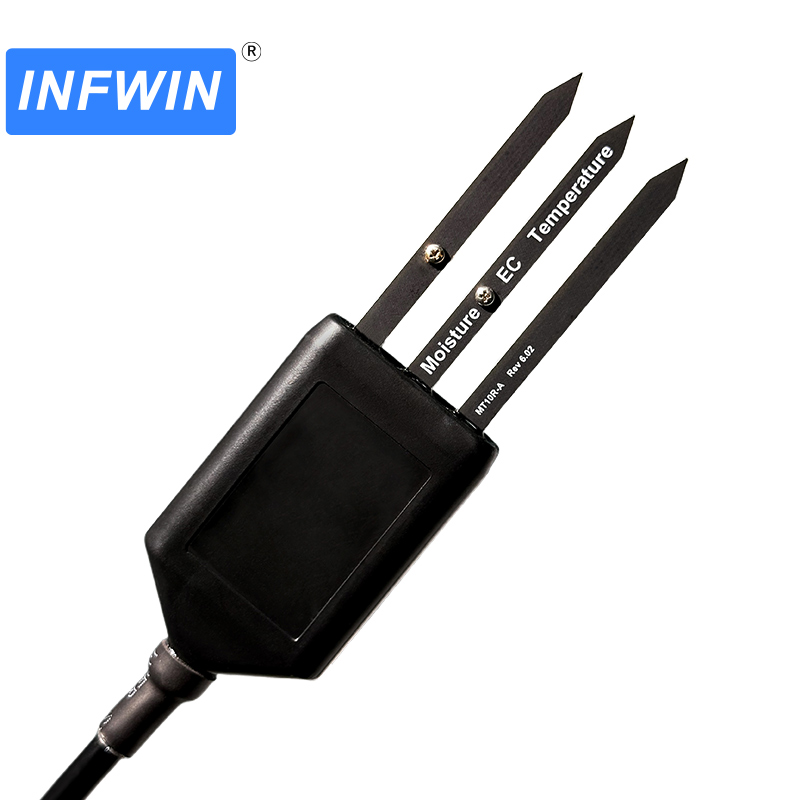 Soil Moisture Sensor - MT10A Czujnik EC temperatury wilgotności gleby.
