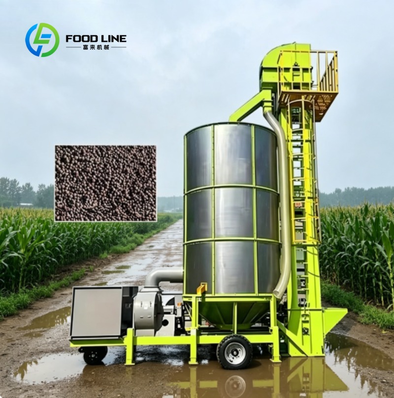 Agriculture Farming Technology - Mobilna suszarka do ziarna z technologią