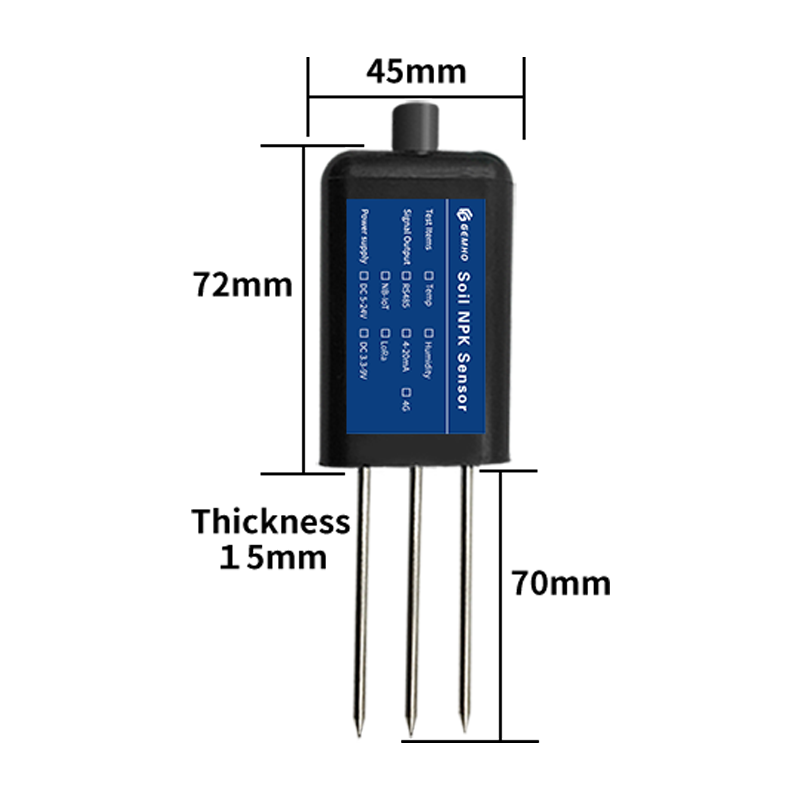 Soil Moisture Sensor - Zestaw czujników glebowych RS485 4-20mA: temperatura,