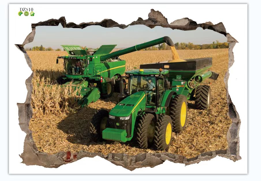 3D super duża naklejka ścienna – Agriculture Farm House recenzja i cena