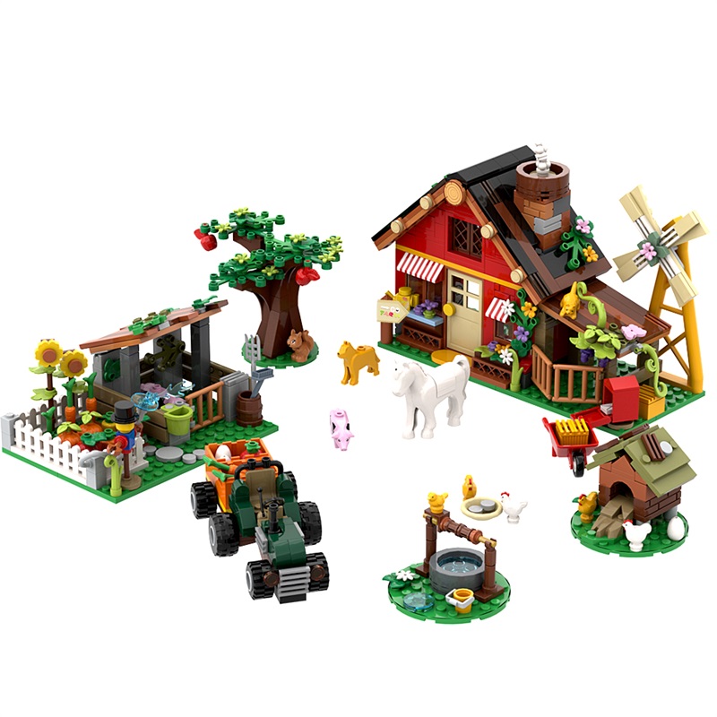 Kreatywny model farma z wiatra – Agriculture Farm House recenzja i cena