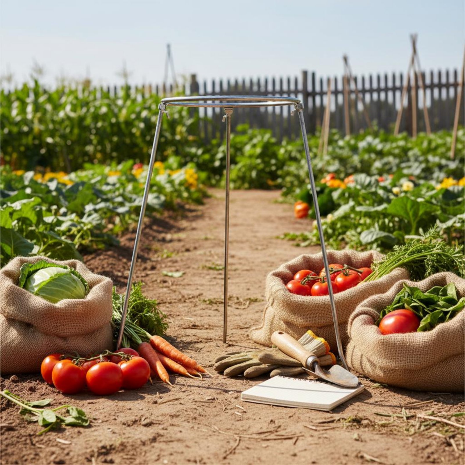 Stojak na worki, odłączana ram – Farming Farmer recenzja i cena