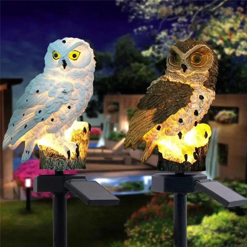 Solarna Statua Sowy, Lampa Ogr – Farming And Agriculture recenzja i cena