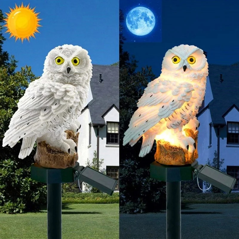 Solarna Statua Sowy, Lampa Ogr – Farming And Agriculture recenzja i cena
