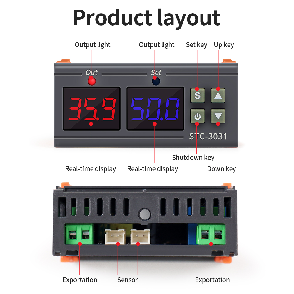 STC-3029 / 3030 / 3031 Kontrol – Soil Moisture Sensor recenzja i cena
